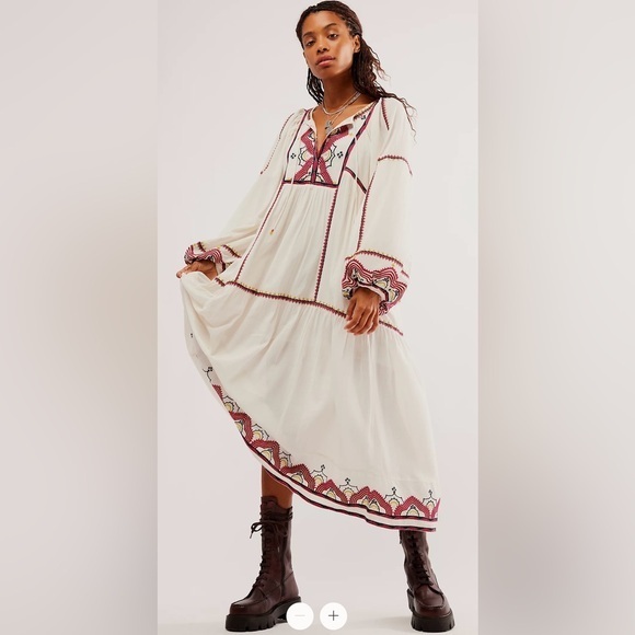 Free People Dresses & Skirts - NWOT Free People Sweet Escape MIDI Dress XS New $198 retail